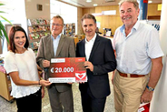 LKZ-Jubiläum bringt 20 000 Euro-Spende